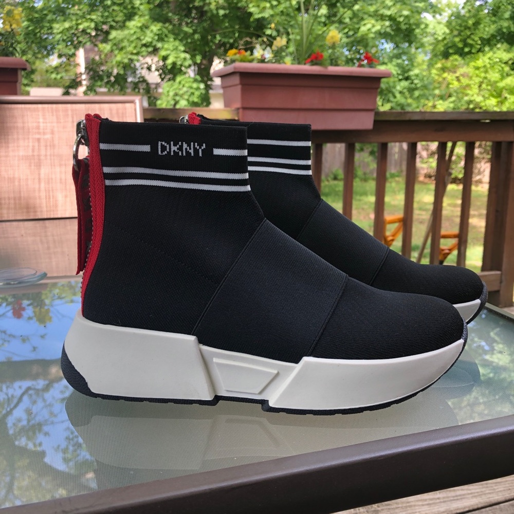 DKNY- Sock Sneakers- Size 8